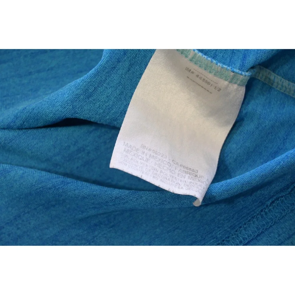Nike Dri-FIT Gym T-Shirt Men Medium Athletic‎ Blue Excellent Performance Tee